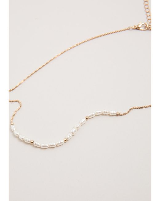 Phase Eight Natural Delicate Pearl Necklace