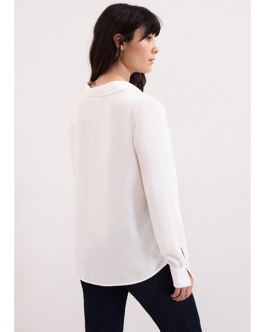 Phase Eight White Ashton Shirt
