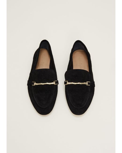 Phase Eight White Smart Trim Loafer