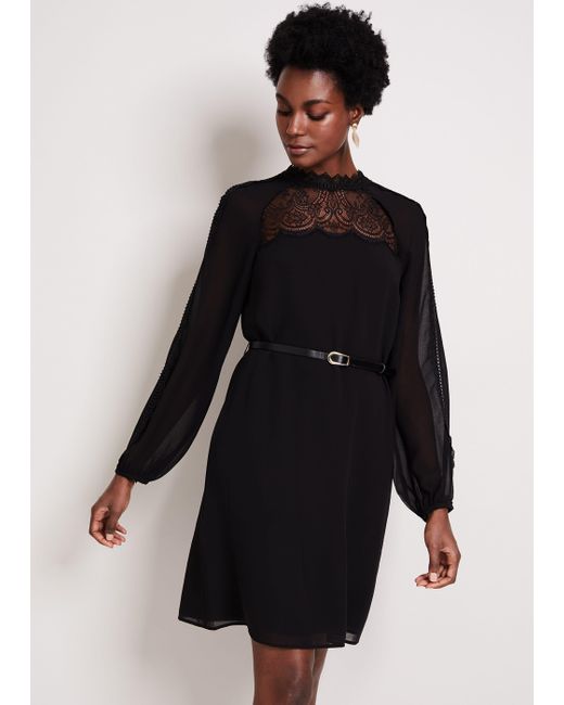 Phase Eight Black Sania Dress