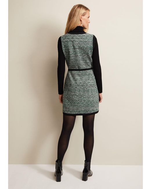 Phase Eight Multicolor Patsy Knitted Shift Mini Dress