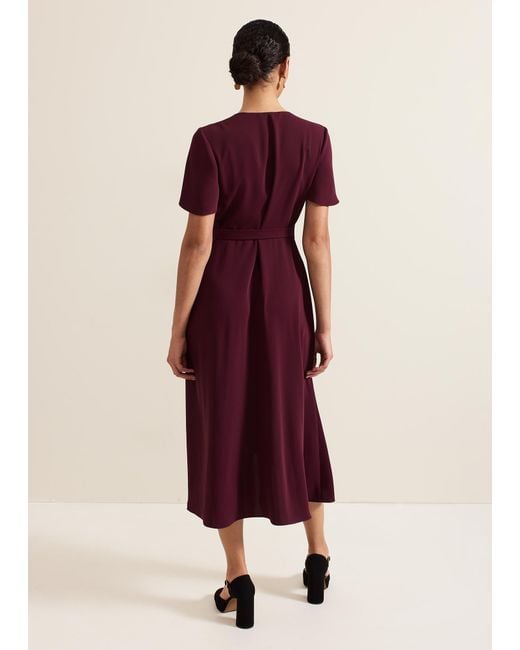 Phase Eight Red Julissa Wrap Dress