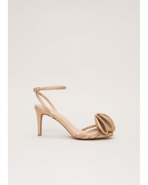 Phase Eight Natural Flower Strappy Sandal