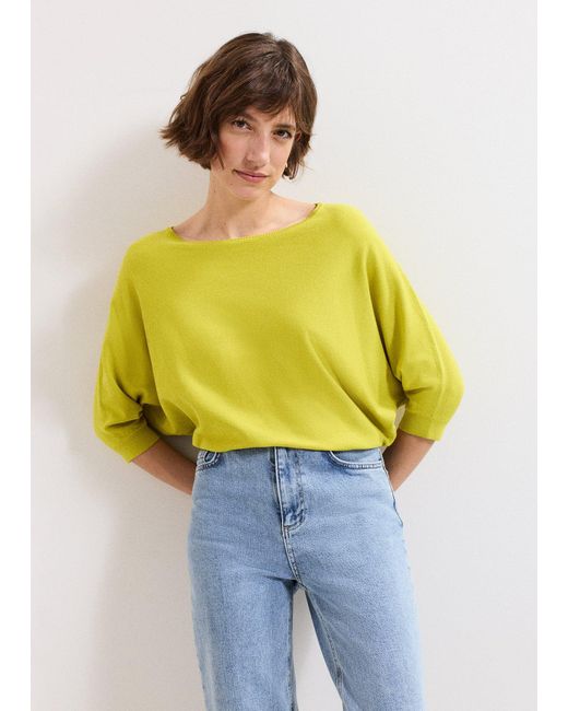 Phase Eight Yellow Cristine Knit Jumper