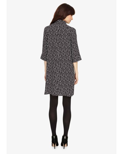 Phase Eight Black Bella Spot Dress