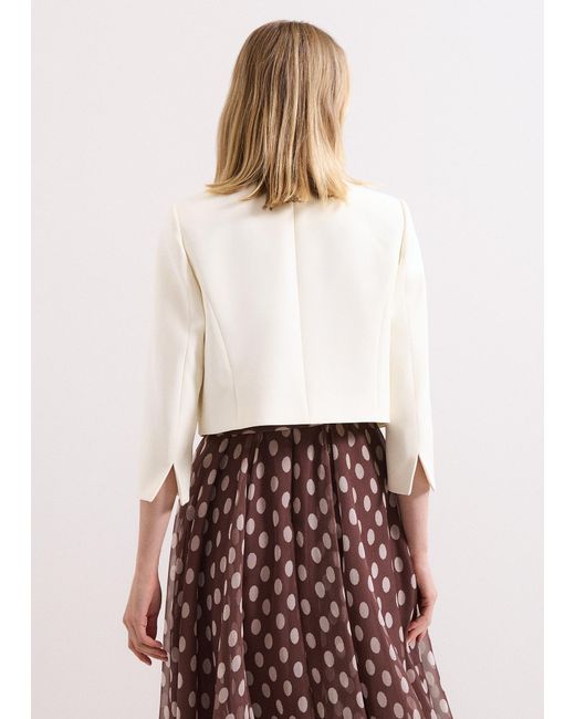 Phase Eight White Catherine Jacket