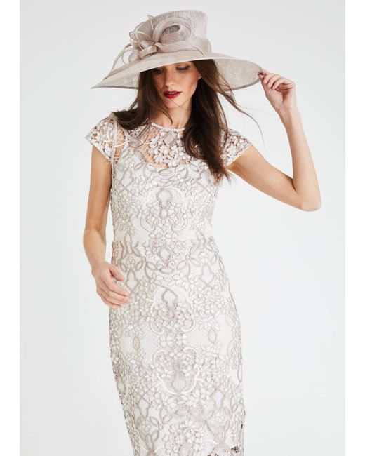 Phase Eight 's Celestine Bow Trim Hat 