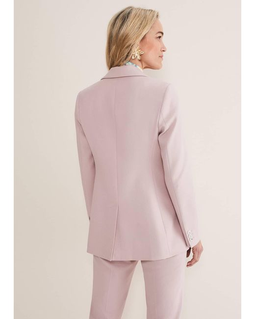 Phase Eight Pink Eira Fitted Blazer