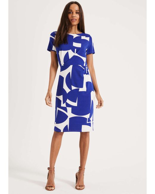 phase eight sheldon printed dress