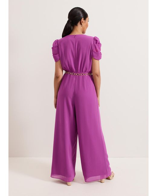 Phase Eight Pink Petite Helene Jumpsuit