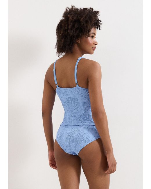 Phase Eight Blue Textured Tankini Bottom