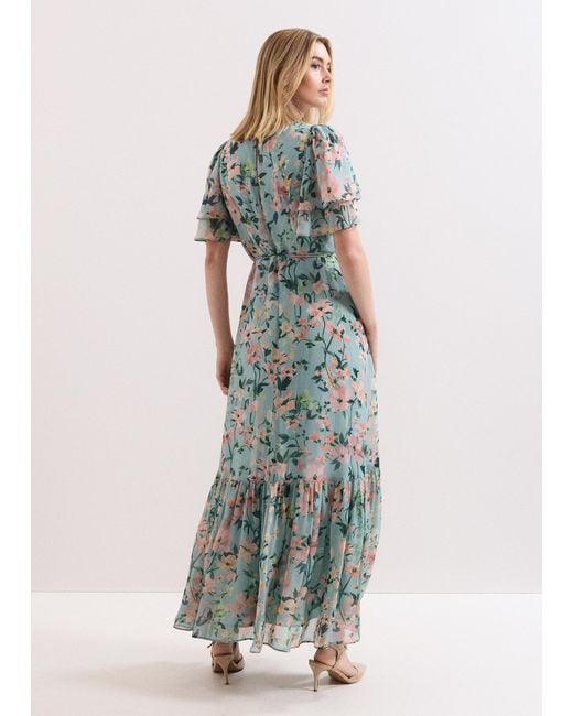 Phase Eight Multicolor Floral Maxi Dress
