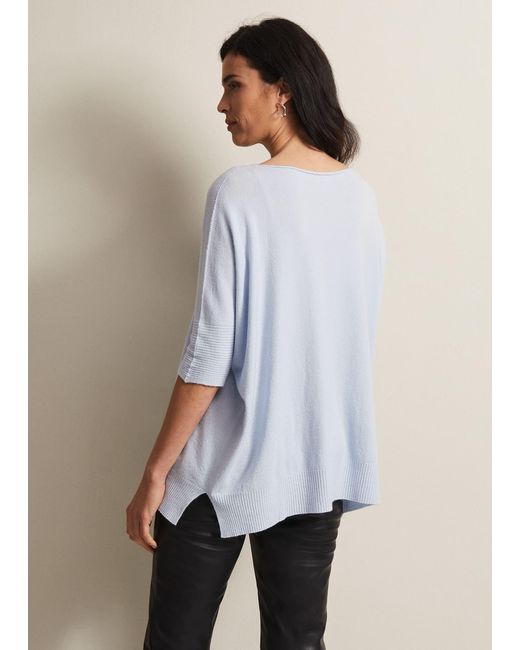Phase Eight Multicolor 's Zienna Light Blue Jumper