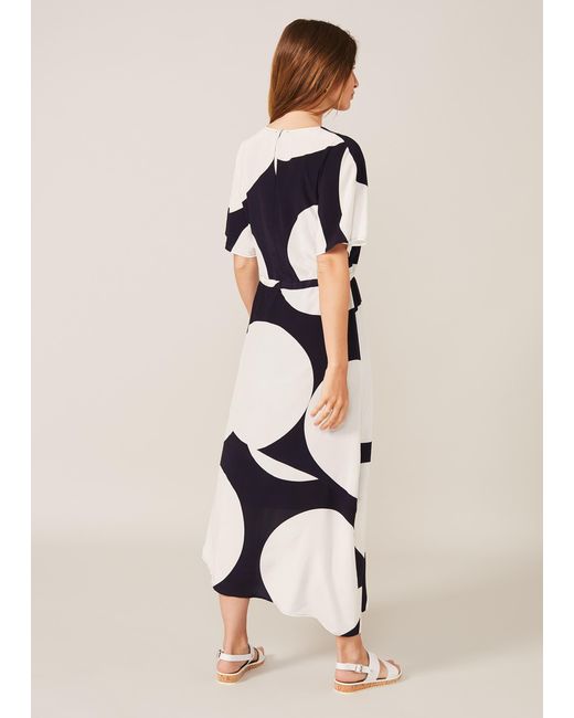 Phase Eight Multicolor Sage Spot Dress