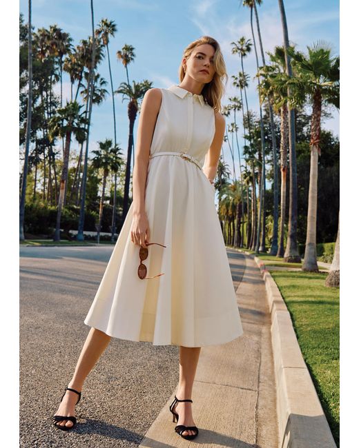 Phase Eight Natural Ariane Shirt Dress