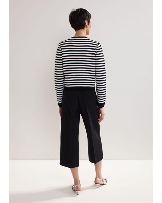 Phase Eight Natural Aubrielle Clean Crepe Culotte