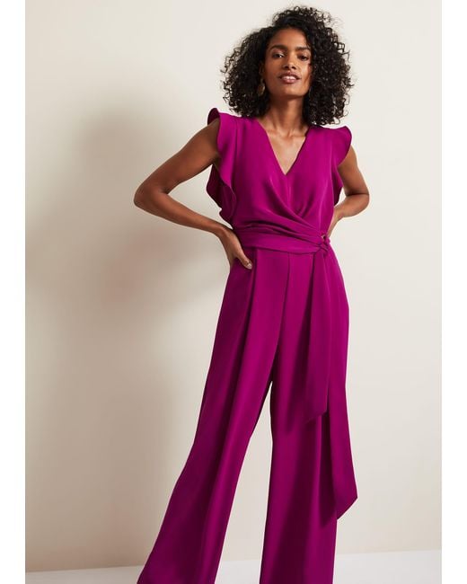 Maggie Ditsy Ruffle Jumpsuit