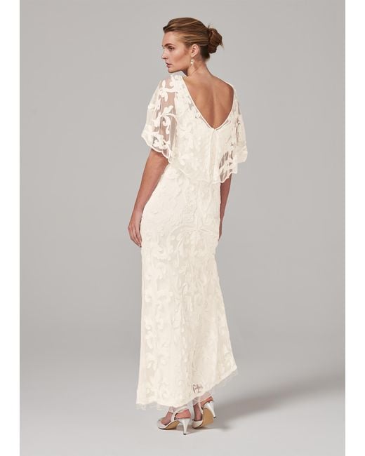 Phase Eight Multicolor Avianna Tapework Wedding Dress