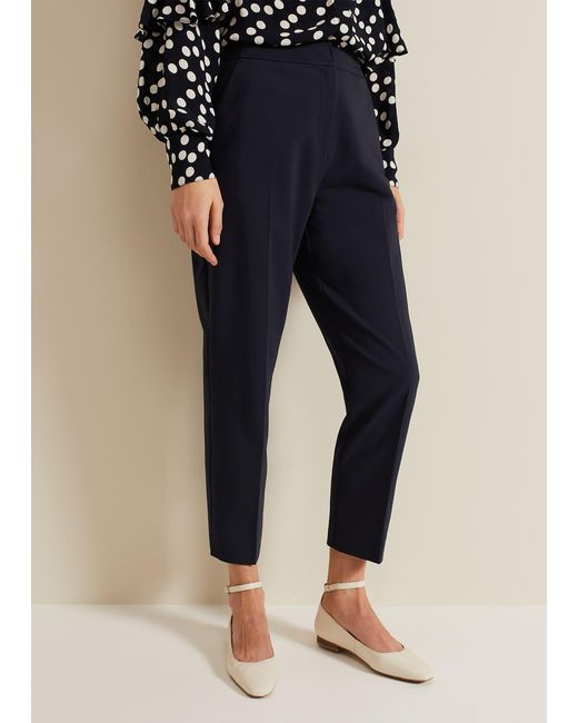 Phase Eight Blue 's Ulrica Tapered Suit Trouser