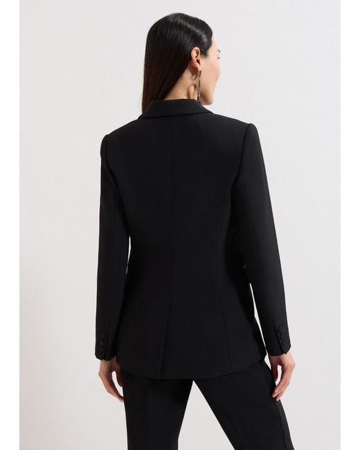 Phase Eight Black Stasia Tux Jacket