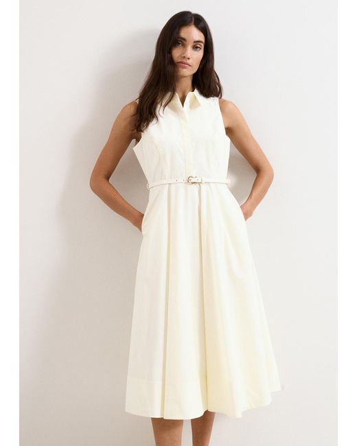 Phase Eight Natural Ariane Shirt Dress