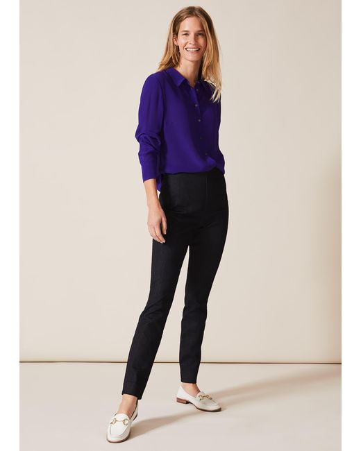 Phase Eight Blue Amina Denim Jeggings