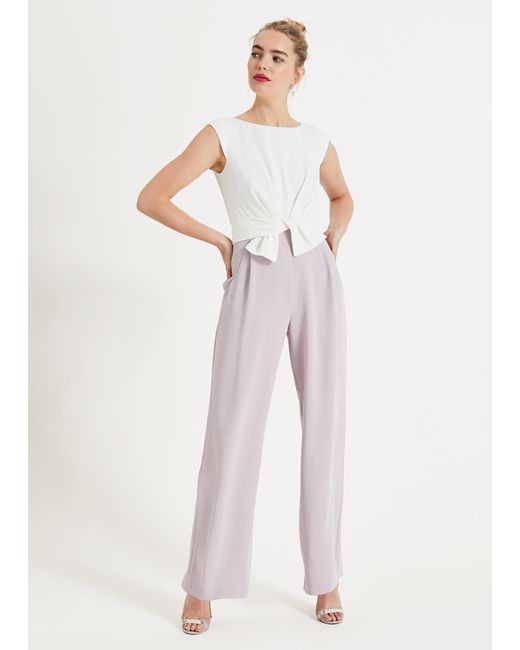Phase Eight Multicolor Janey Knot Jumpsuit