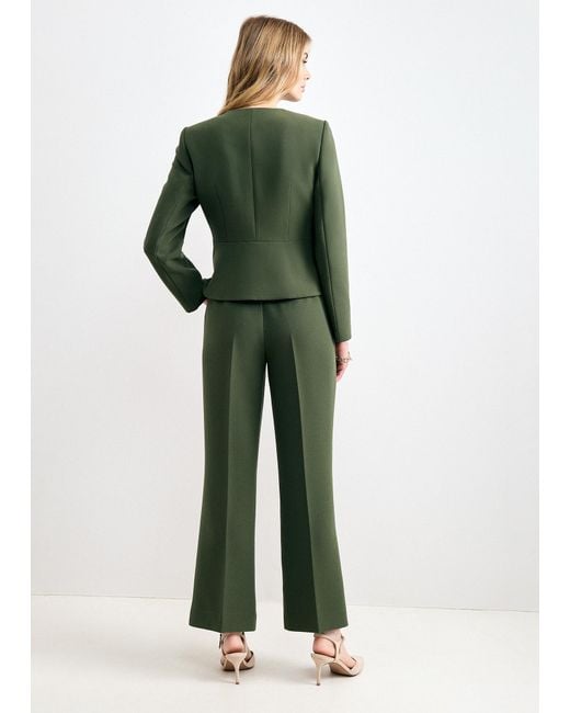 Phase Eight Green Leonie Tailored Straight Leg Trouser