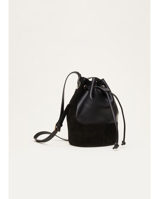 Phase Eight Black Bucket Shoulder Bag