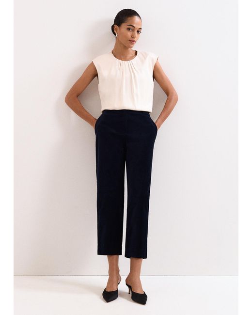 Phase Eight Blue Lyra Trousers
