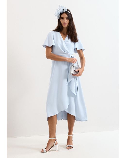 Phase Eight White Julissa Wrap Dress