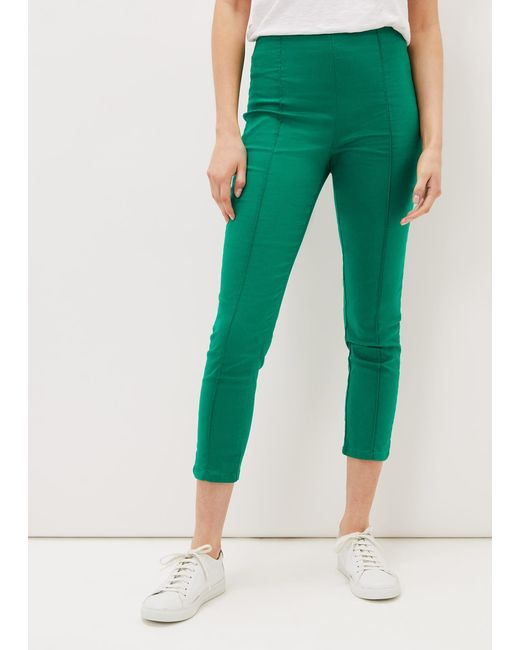 Phase Eight Green Minnie Cropped Jegging