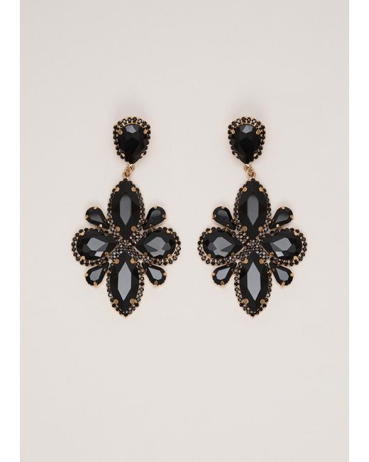 Phase Eight Natural Stone Statement Drop Earrings