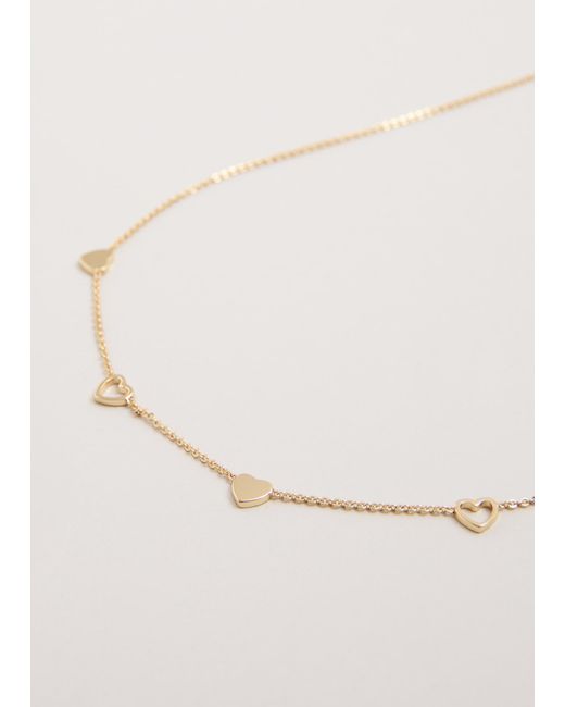 Phase Eight Natural Mini Heart Necklace