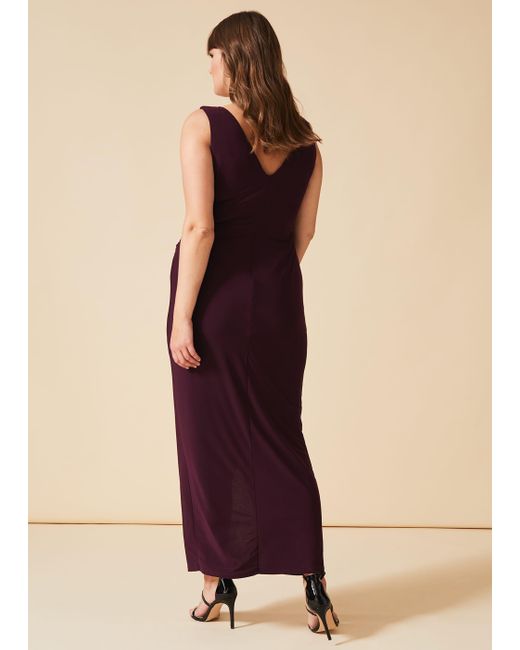Phase Eight Purple Calypso Maxi Dress