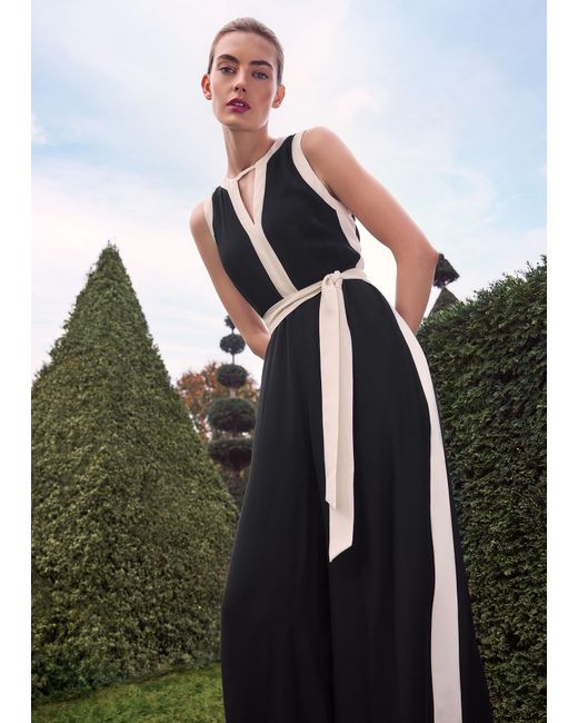 Phase Eight Black Elowen Wide Leg Jumpsuit
