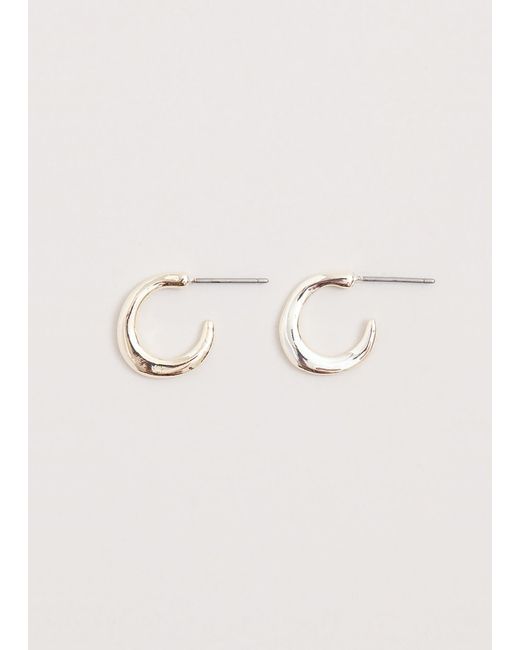 Phase Eight Natural Small Hoop Earring
