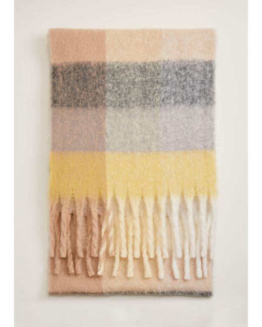 Phase Eight Blue Soft Stripe Scarf