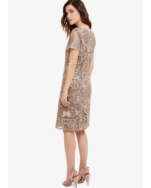 Phase Eight Multicolor Talia Embroidered Dress