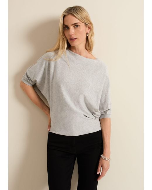 Phase Eight White Cristine Knit Jumper