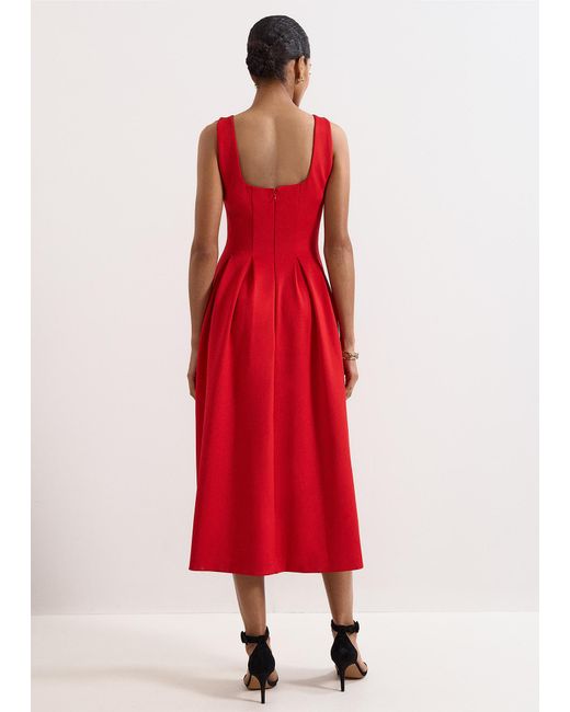 Phase Eight Red Petite Katie Dress