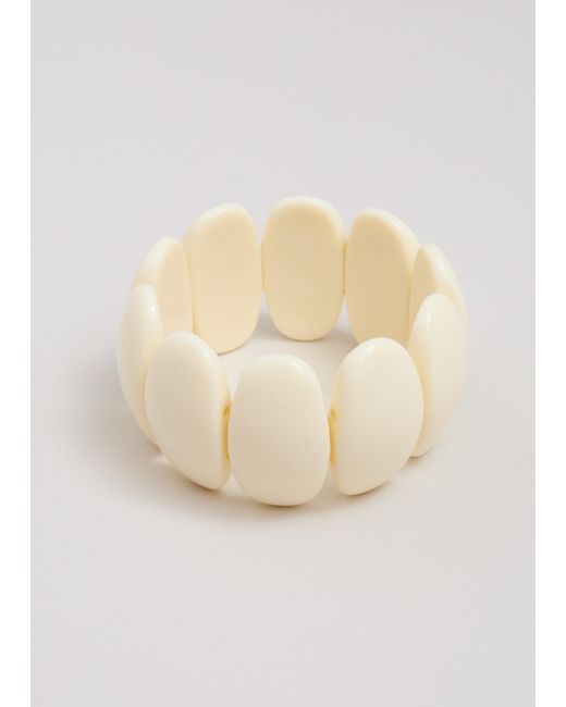 Phase Eight Natural Oval Stretch Bracelet
