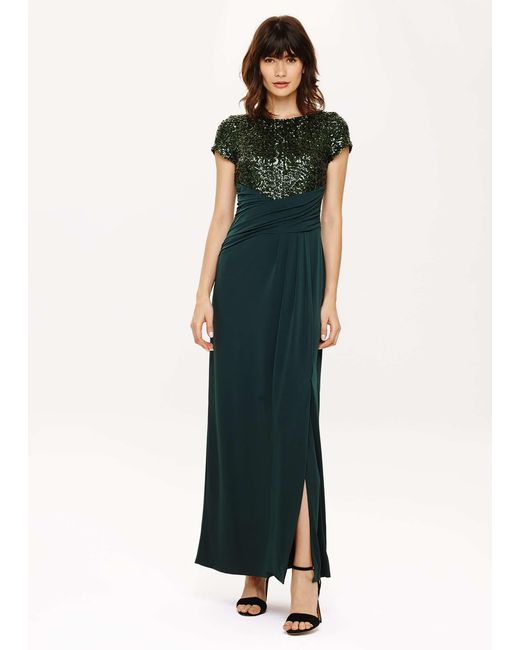 Phase Eight Green Sinitta Maxi Dress