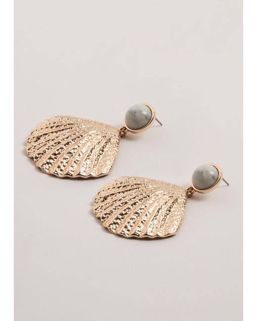 Phase Eight Natural Shell Earrings