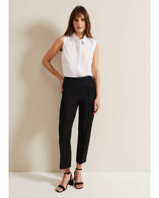 Phase Eight Natural Miah Capri Trousers