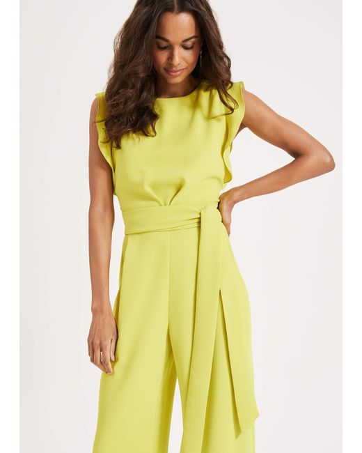 phase eight victoriana jumpsuit duck egg