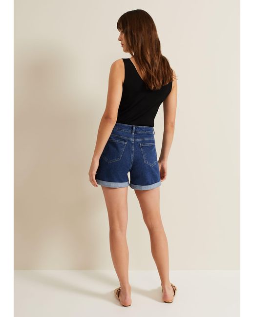 Phase Eight Blue 's Denise Denim Short