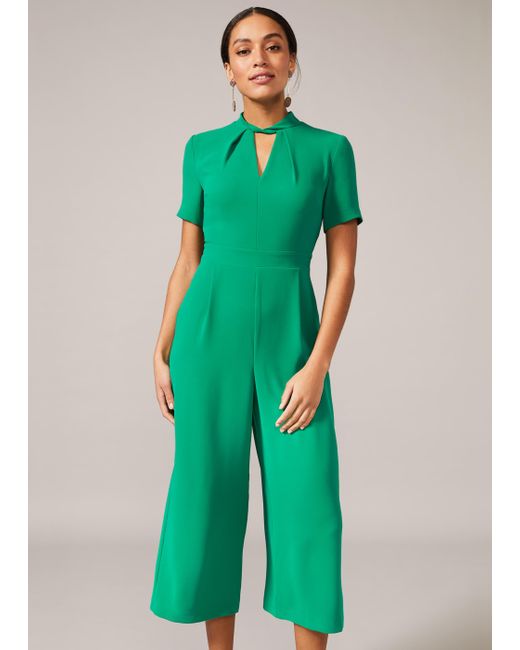 Phase Eight Apple Green 'constance' Cropped Jumpsuit