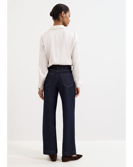 Phase Eight Blue Petite Lexi Denim Jean