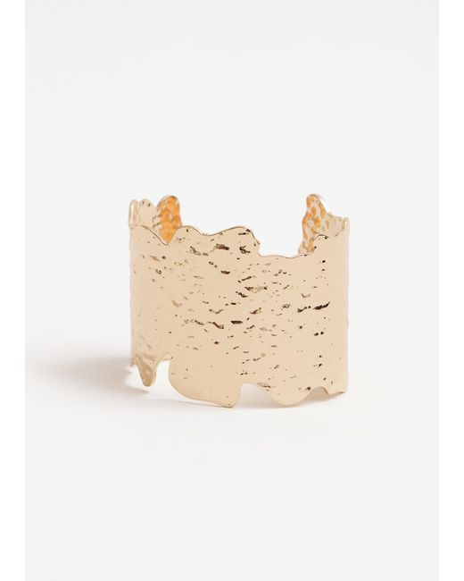 Phase Eight Natural Wavy Statement Cuff Bracelet